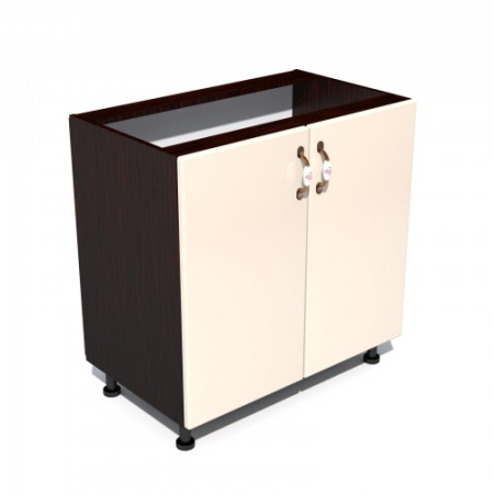 Corpuri Inferioare - Corp inferior 80 cu 2 usi Zebra MDF vanilie simplu