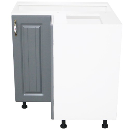 Corp inferior colt cu 2 usi Zebra MDF gri dungi [3]