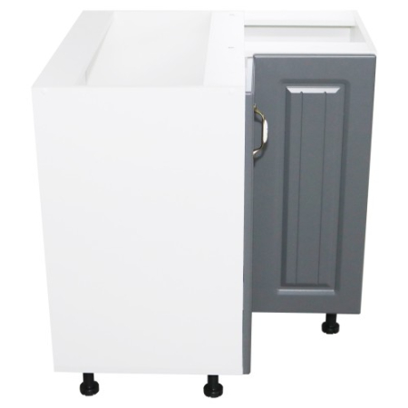 Corp inferior colt cu 2 usi Zebra MDF gri dungi [4]