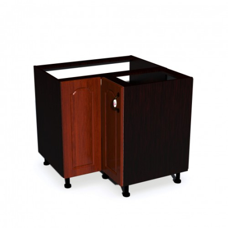 Corpuri Inferioare - Corp inferior colt cu 2 usi Zebra MDF mustata cedru