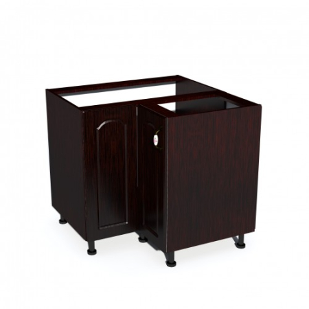 Corpuri Inferioare - Corp inferior colt cu 2 usi Zebra MDF mustata wenge