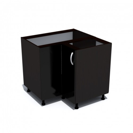 Corpuri Inferioare - Corp inferior colt cu 2 usi Zebra negru