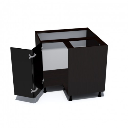 Corp inferior colt cu 2 usi Zebra negru [1]