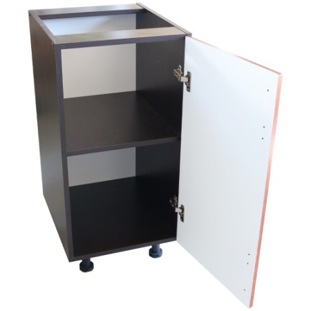 Corp inferior cu 1 usa dreapta Zebra, Wenge/ MDF Cedru Mustata, fara blat, 40 x 82 x 50 cm [3]