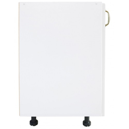 Corp inferior cu 1 usa Zebra, Alb/MDF Alb Mat, fara blat, 40 x 82 x 50 cm [1]