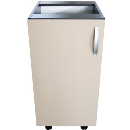 Corp inferior cu 1 usa Zebra, Wenge / Cappuccino, fara blat, 40 x 82 x 50 cm [4]