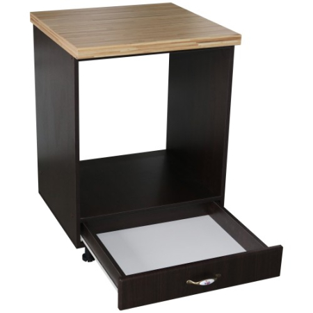 Corp pentru cuptor incorporabil cu sertar Zebra, Wenge/MDF Wenge, cu blat artar, 60 x 85 x 60 cm [1]