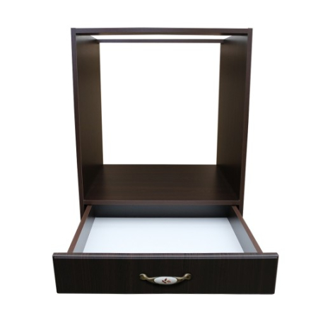 Corp pentru cuptor incorporabil cu sertar Zebra, wenge/MDF Wenge, fara blat, 60 x 82 x 57 cm [1]