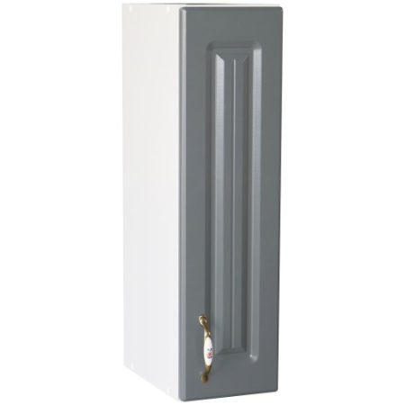 Mobilier Bucatarie - Corp superior 20 cu 1 usa Zebra MDF gri dungi