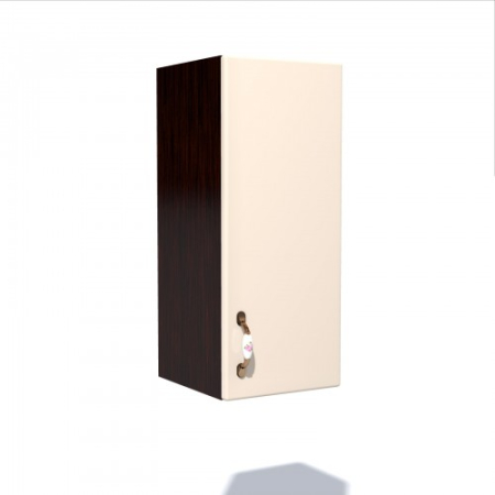 Mobilier Bucatarie - Corp superior 30 cu 1 usa Zebra MDF vanilie simplu