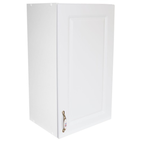 Corpuri Superioare - Corp superior 40 cu 1 usa Zebra MDF alb drept