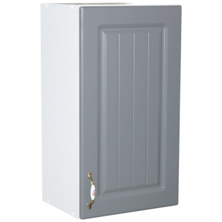 Mobilier Bucatarie - Corp superior 40 cu 1 usa Zebra MDF gri dungi