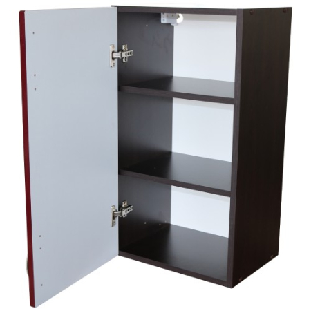 Corp superior 40 cu 1 usa Zebra MDF rosu simplu [3]