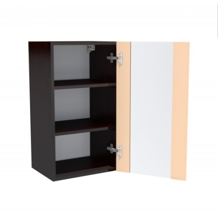 Corp superior 40 vitrina cu 1 usa Zebra cappuccino [2]