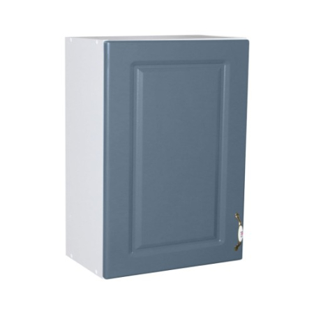 Corpuri Superioare - Corp superior 50 cu 1 usa Zebra MDF albastru drept