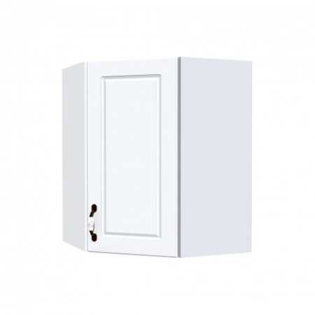 Corpuri Superioare - Corp superior 57 colt cu 1 usa Zebra MDF alb drept