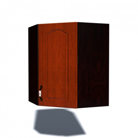 Mobilier Bucatarie - Corp superior 57 colt cu 1 usa Zebra MDF mustata cedru