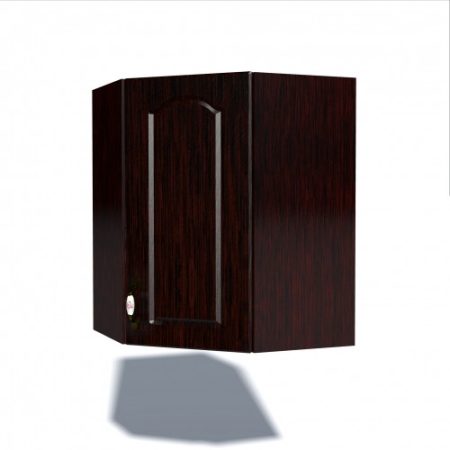 Mobilier Bucatarie - Corp superior 57 colt cu 1 usa Zebra MDF mustata wenge