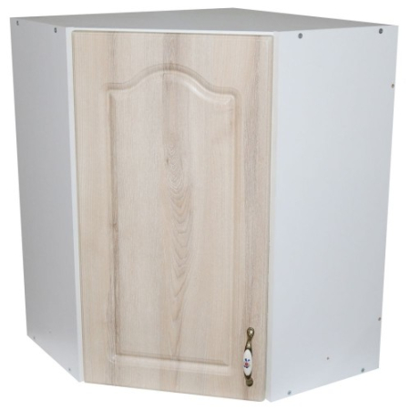 Corpuri Superioare - Corp superior 57 colt cu 1 usa Zebra MDF sonoma mustata