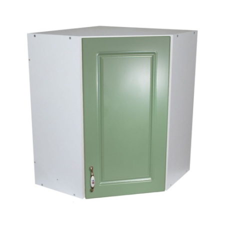 Corpuri Superioare - Corp superior 57 colt cu 1 usa Zebra MDF verde drept