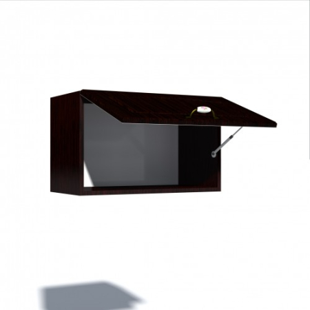 Corp superior 60 cu 1 usa orizontala pentru hota Zebra MDF mustata wenge [1]