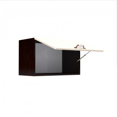 Corp superior 60 cu 1 usa orizontala pentru hota Zebra MDF vanilie simplu [2]