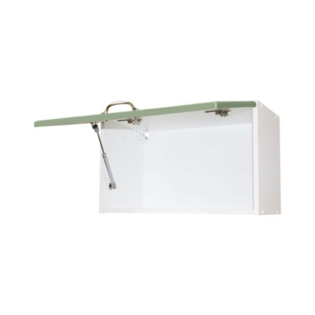 Corp superior 60 cu 1 usa orizontala pentru hota Zebra MDF verde drept [1]