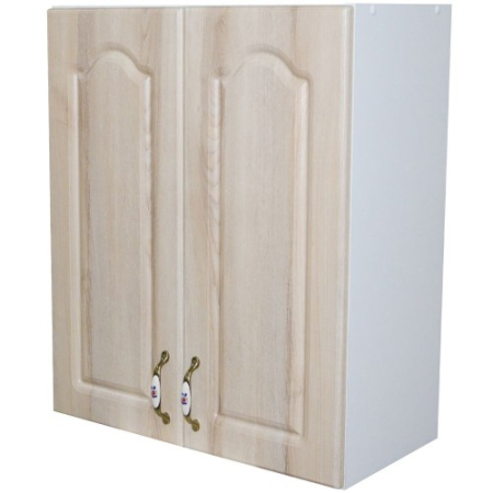 Corpuri Superioare - Corp superior 60 cu 2 usi cu scurgator de vase Zebra MDF sonoma mustata