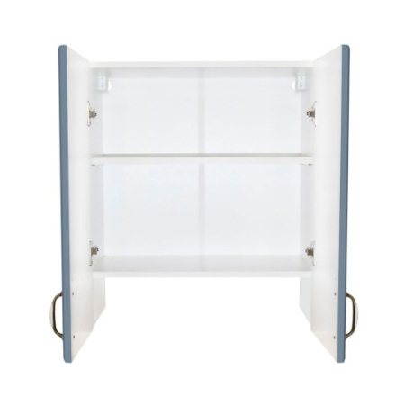 Corp superior 60 cu 2 usi pentru hota telescopica Zebra MDF albastru [2]