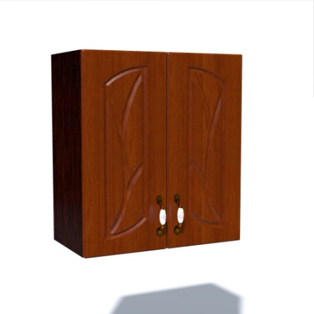 Corpuri Superioare - Corp superior 60 cu 2 usi pentru hota telescopica Zebra MDF frunza cedru