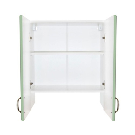 Corp superior 60 cu 2 usi pentru hota telescopica Zebra MDF verde [3]