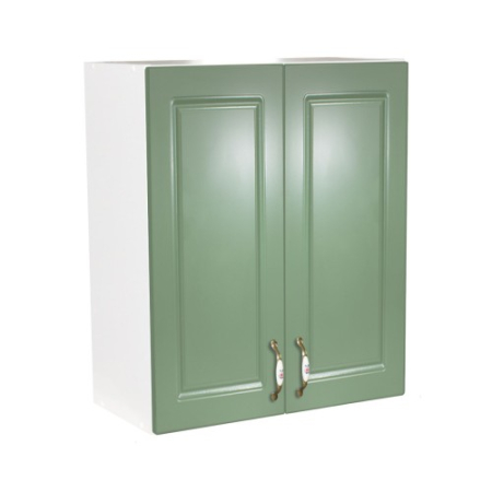 Corpuri Superioare - Corp superior 60 cu 2 usi pentru hota telescopica Zebra MDF verde