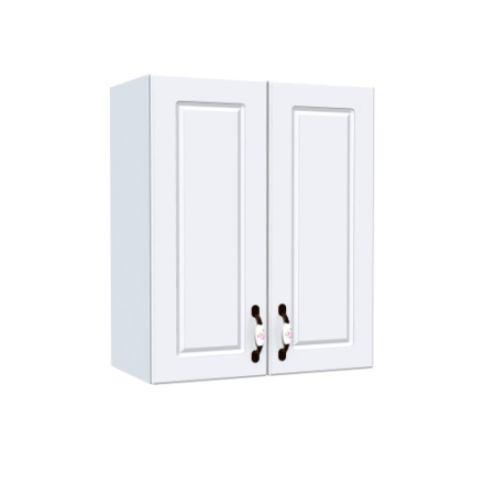 Corpuri Superioare - Corp superior 60. cu 2 usi Zebra MDF alb drept