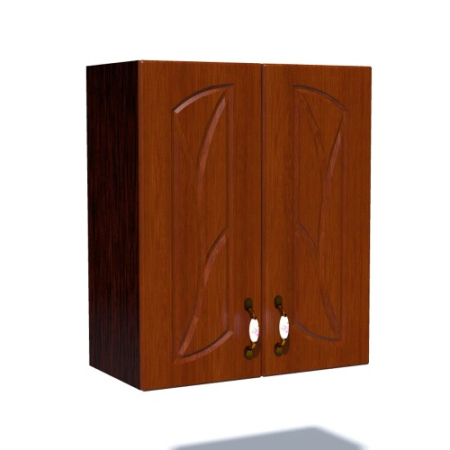 Corpuri Superioare - Corp superior 62 cu 2 usi Zebra MDF frunza cedru