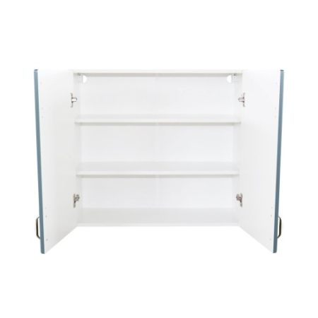 Corp superior 80. cu 2 usi Zebra MDF albastru [1]