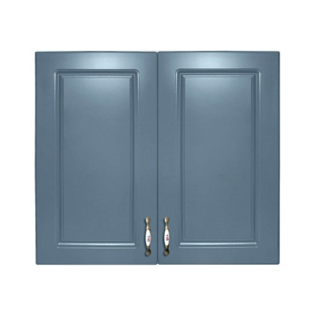 Corp superior 80. cu 2 usi Zebra MDF albastru [2]