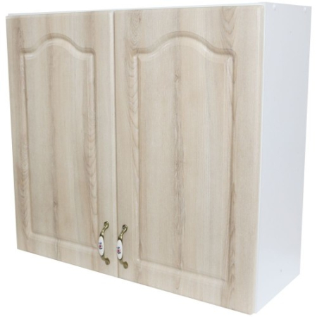 Bucatarii Modulare - Corp superior 80. cu 2 usi Zebra MDF sonoma mustata