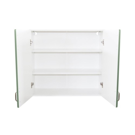 Corp superior 80 cu 2 usi Zebra MDF verde [4]