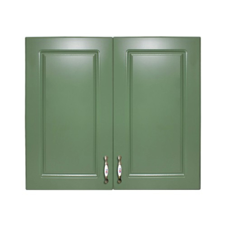 Corp superior 80 cu 2 usi Zebra MDF verde [3]