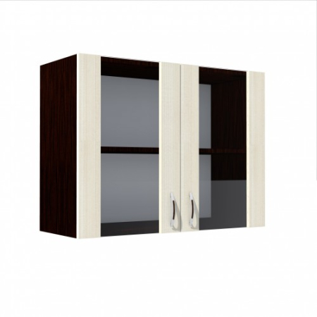 Bucatarii Modulare - Corp superior vitrina 80 cu 2 usi Sofia ladin