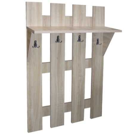 Cuiere Suspendate - Cuier 4 fasii sonoma, 70 x 25 x 100 cm