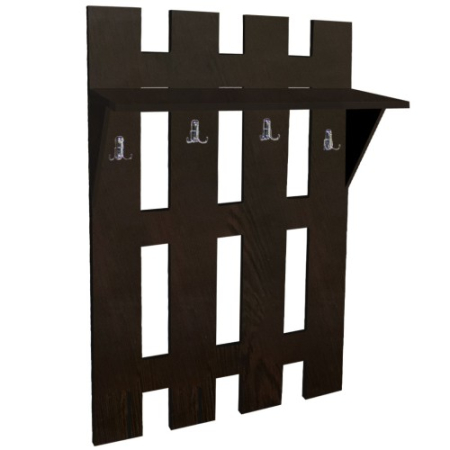 Cuiere Suspendate - Cuier 4 fasii wenge, 70 x 25 x 100 cm