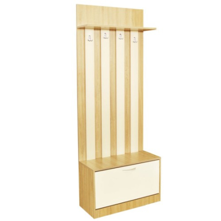 Mobilier Hol - Cuier Andrei 800 Sonoma/Fildes