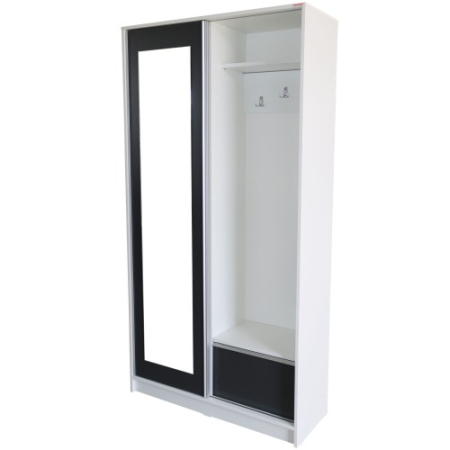 Cuier David Alb, 100 x 38 x 194 cm [3]