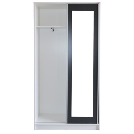 Cuier David Alb, 100 x 38 x 194 cm [4]