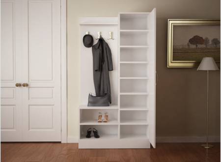 Mobilier Hol - Cuier Lucretia Alb