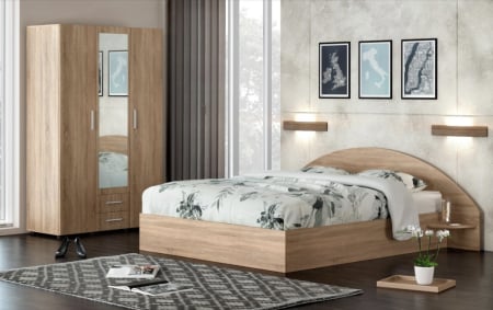 Dormitoare Set - Dormitor Cezara Sonoma