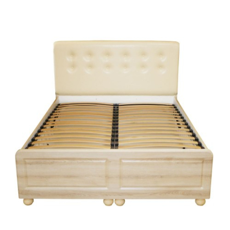 Dormitor Dynasty MDF Sonoma cu pat pentru saltea 140x200 cm [7]