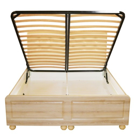 Dormitor Dynasty MDF Sonoma cu pat pentru saltea 160x200 cm [6]