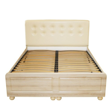 Dormitor Dynasty MDF Sonoma cu pat pentru saltea 160x200 cm [7]